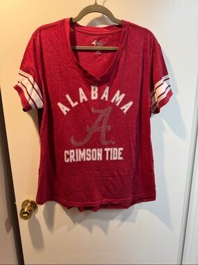 Alabama Crimson Tide Women's Short Sleeve Tee - Crimson